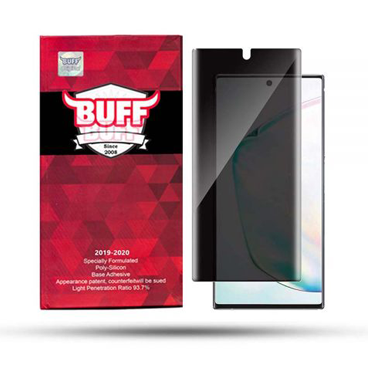  گلس بوف Samsung Galaxy Note 10 Plus مدل Silicone Privacy-مشکی