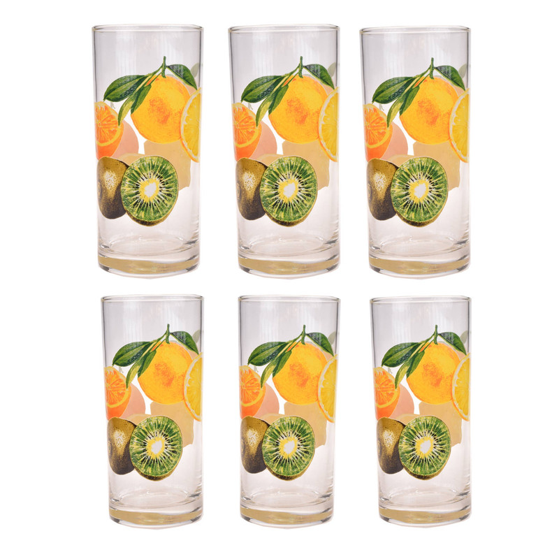 لیوان لومینارک مدل Fruit بسته 6 عددی