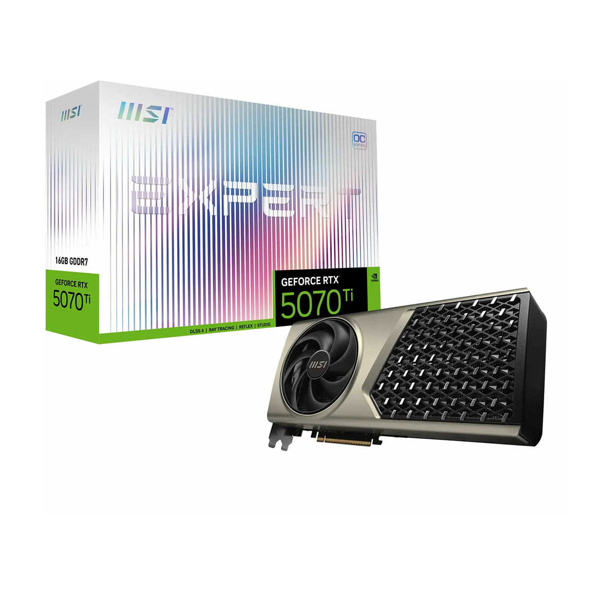 کارت گرافیک ام اس آی مدل GeForce RTX 5070 Ti 16GB Expert OC