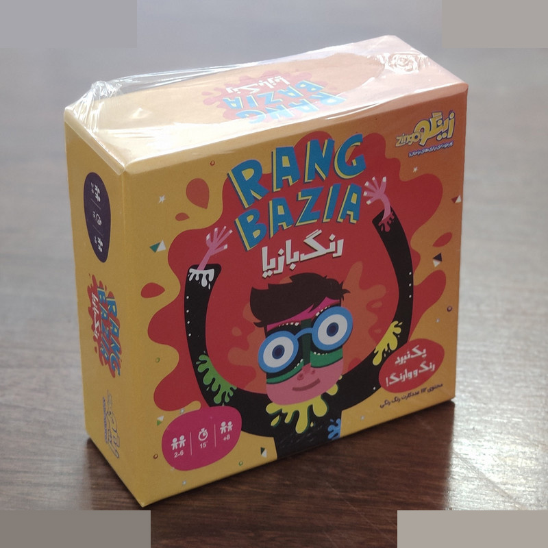 بازی فکری زینگو مدل رنگ بازیا کد 2