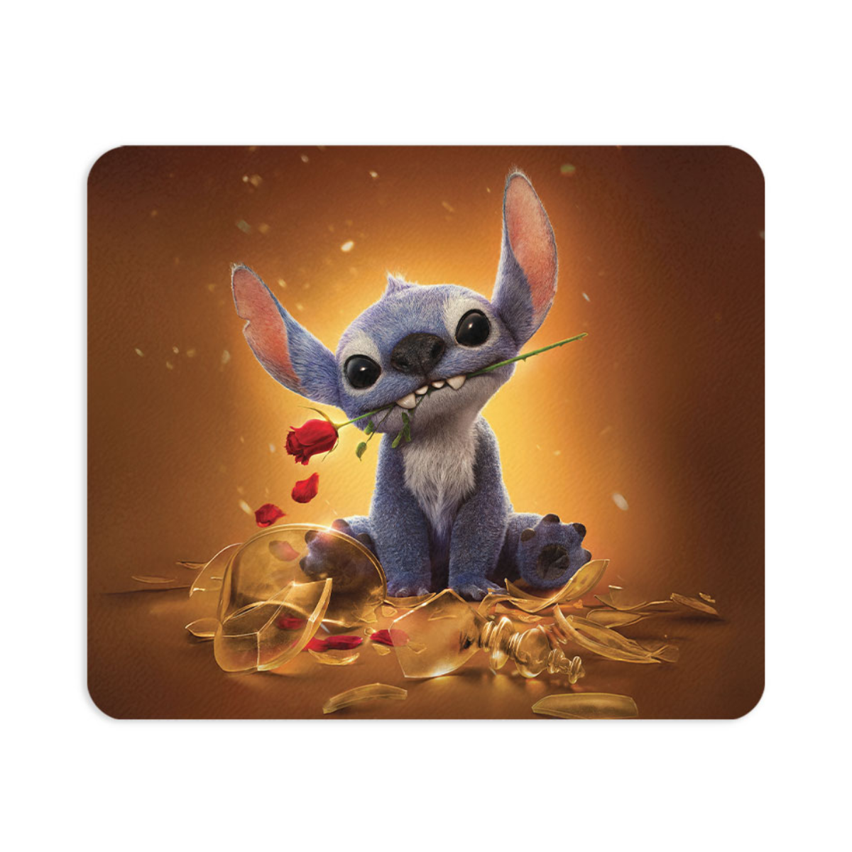 ماوس پد گیمینگ مستر پیکد مدل طرح انیمیشن استیج Lilo & Stitch کد PCD-MP1245-مشکی