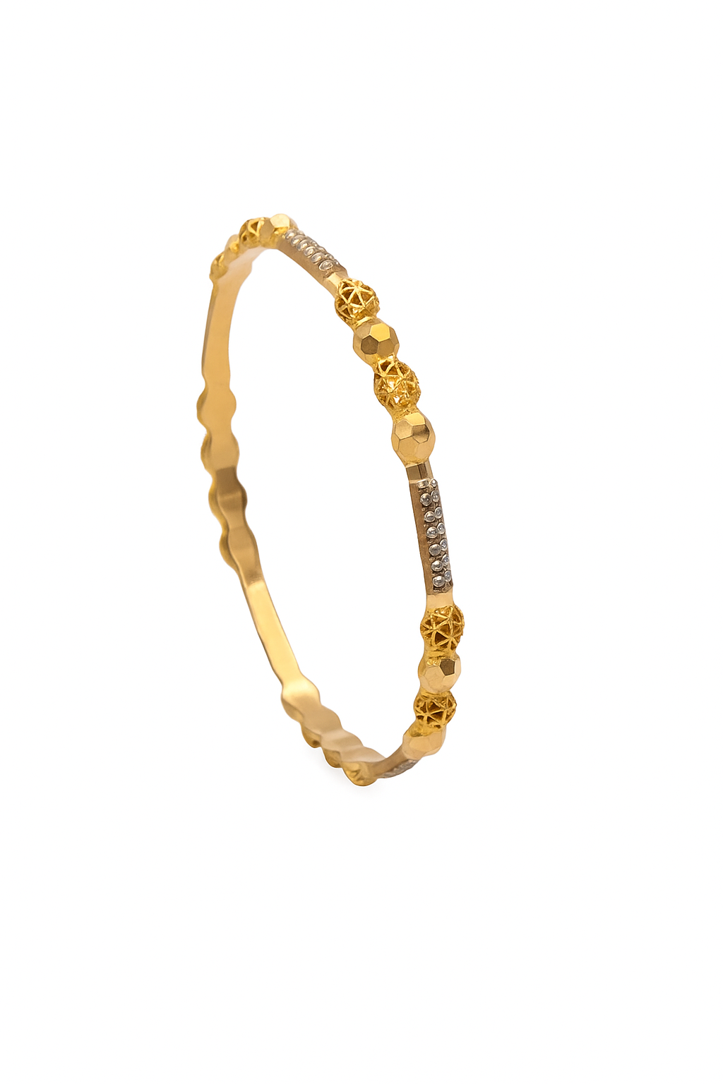 النگو طلا18 عیارگالری طلاعرفان مدل باستان سایز 1