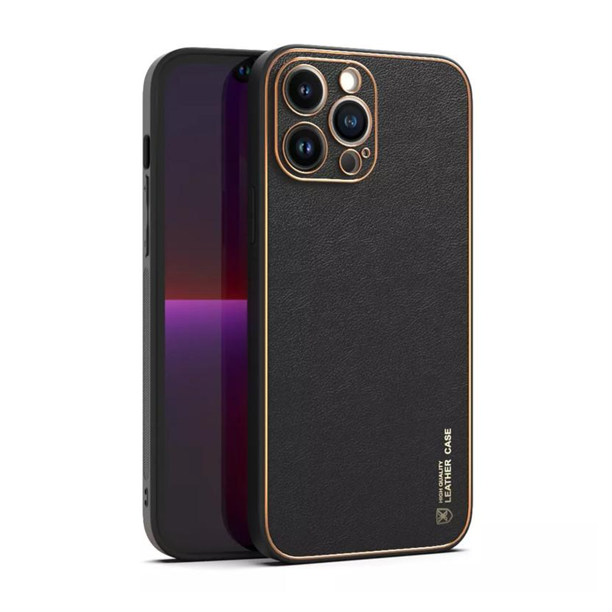 قاب گوشی اپل iPhone 14 Pro اپیکوی مدل Leather Case 
