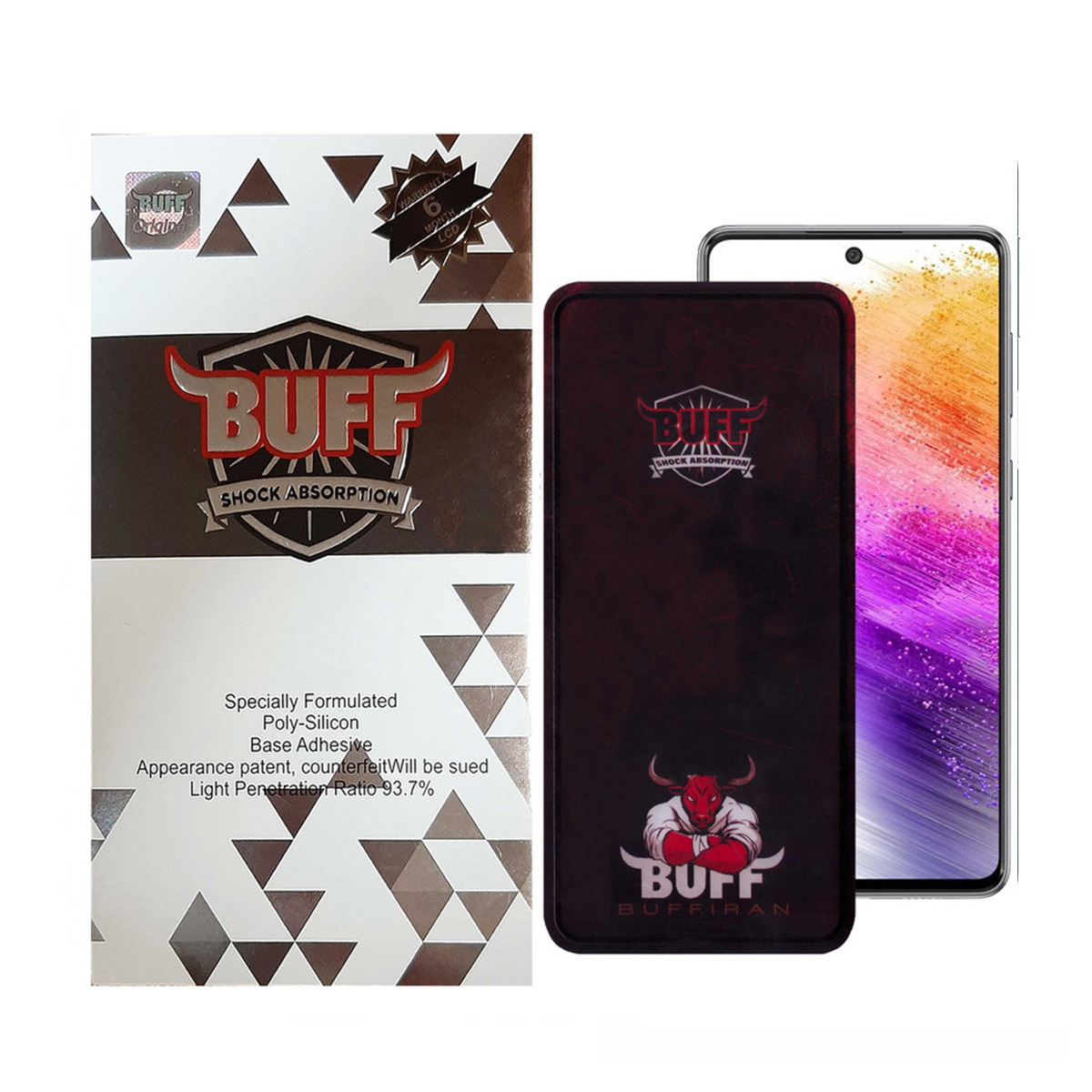 گلس گوشی سامسونگ Galaxy A73 - A72 - A71 - A81 بوف مدل Muscle-Bull-G-مشکی گلس گوشی سامسونگ Galaxy A73 - A72 - A71 - A81 بوف مدل Muscle-Bull-G-مشکی