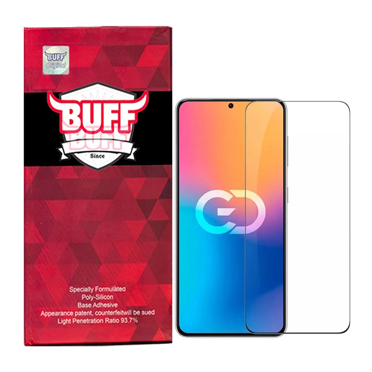 گلس گوشی هوآوی P50-P50E بوف مدل 5D-مشکی