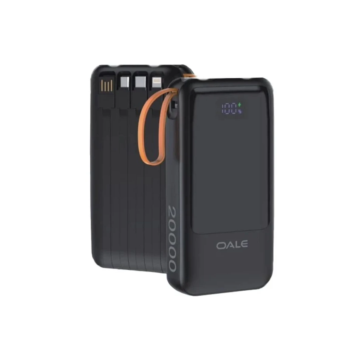 پاوربانک اوالی مدل E20000 ظرفیت 20000 میلی آمپر ساعت-سفید