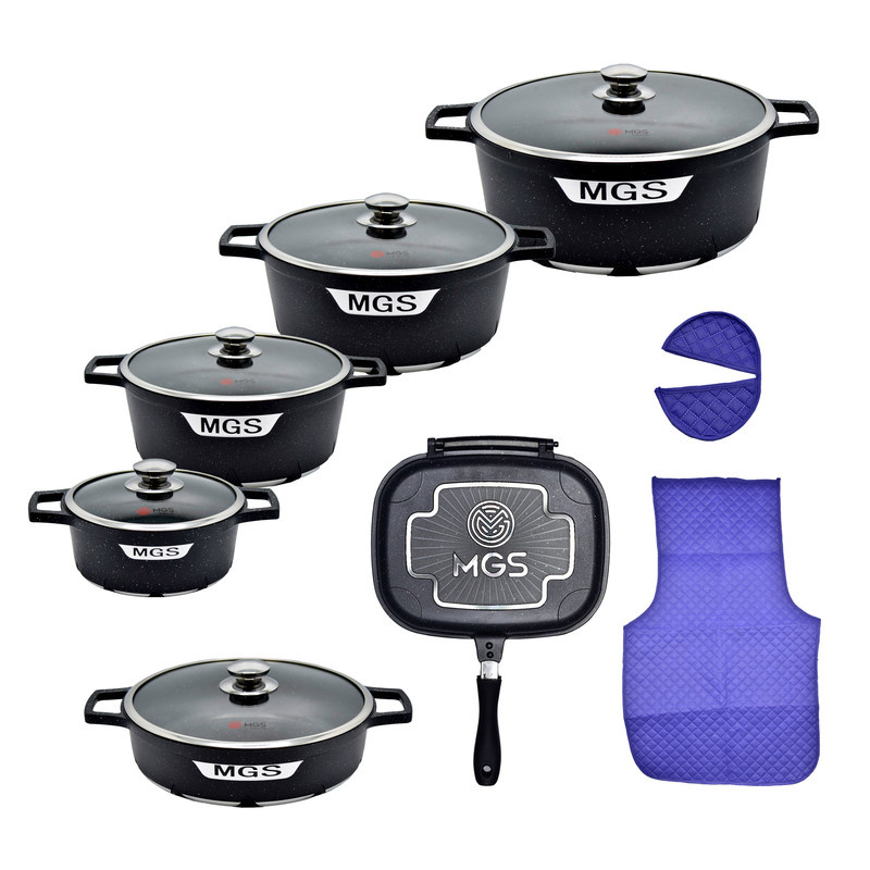 سرویس پخت و پز 15 پارچه ام جی اس مدل جرمنی C