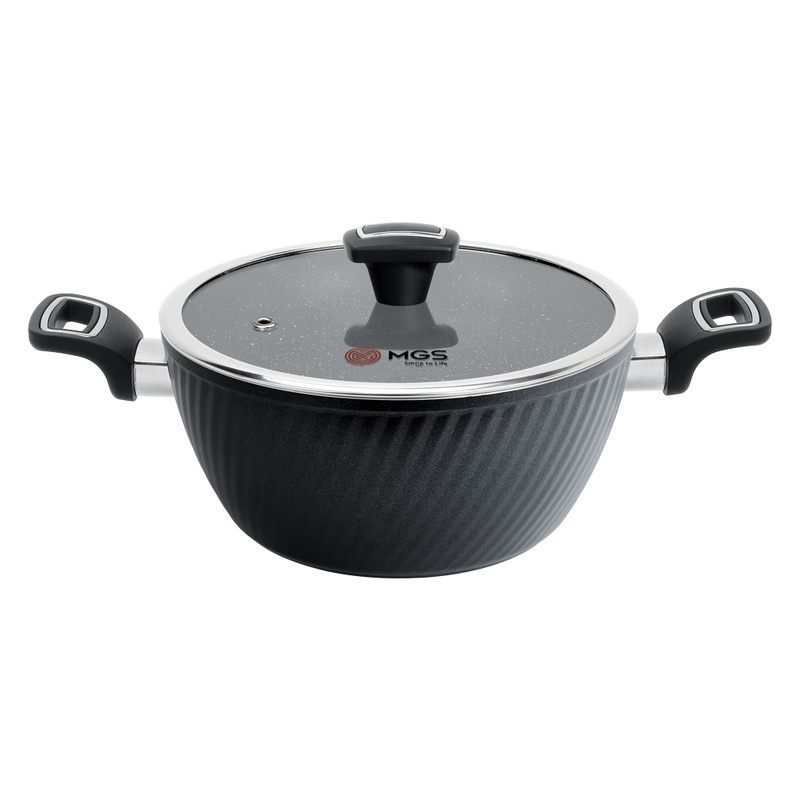 قابلمه گرانیت ام جی اس مدل فورج کد 005 سایز 20 قابلمه گرانیت ام جی اس مدل فورج کد 005 سایز 20