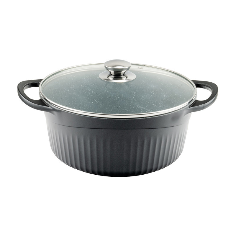 قابلمه گرانیت ام جی اس مدل D سایز 28