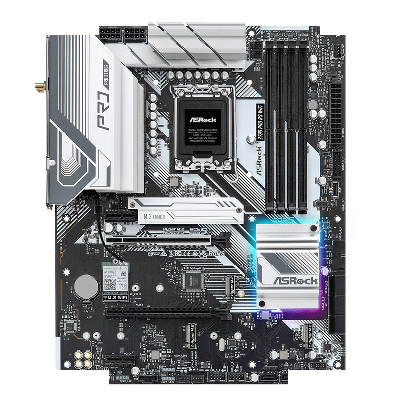 مادربرد ازراک مدل Z790 Pro RS WiFi