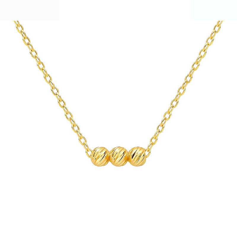 گردنبند طلا 18 عیار زنانه با زنجیر حلقهای (فلامینگو) گالری قو طلایی مدل سه البرنادو گردنبند طلا 18 عیار زنانه با زنجیر حلقهای (فلامینگو) گالری قو طلایی مدل سه البرنادو