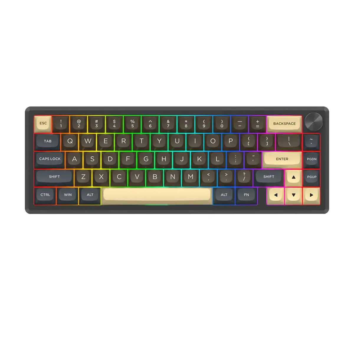 کیبورد بی سیم گیمینگ ردراگون مدل URANUS PRO K727 CGY