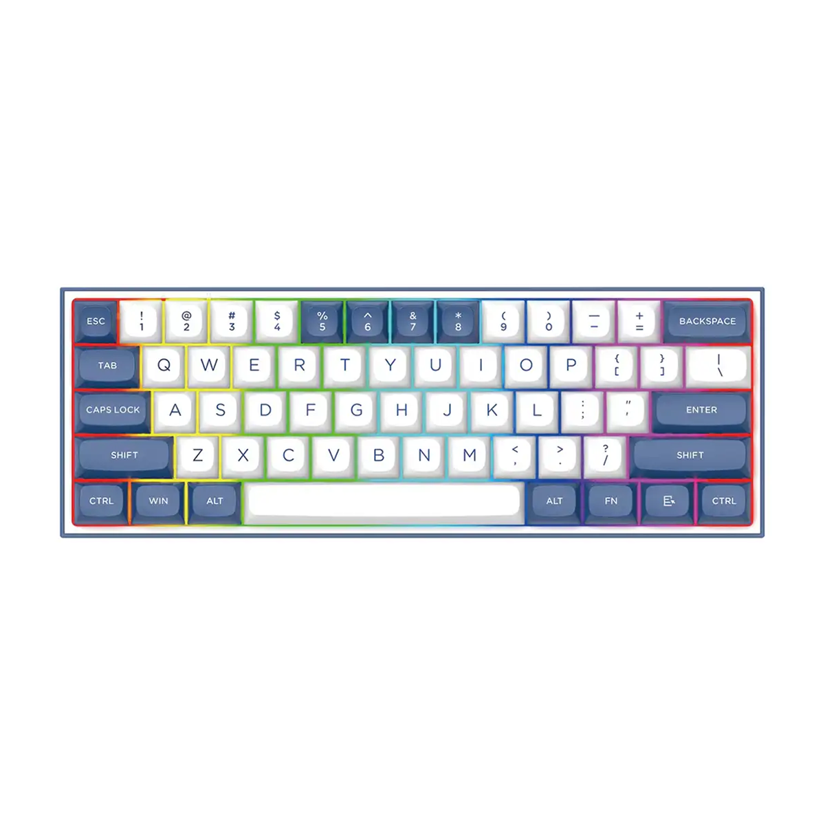 کیبورد بی سیم گیمینگ ردراگون مدل ALCOR QMK K717 PRO