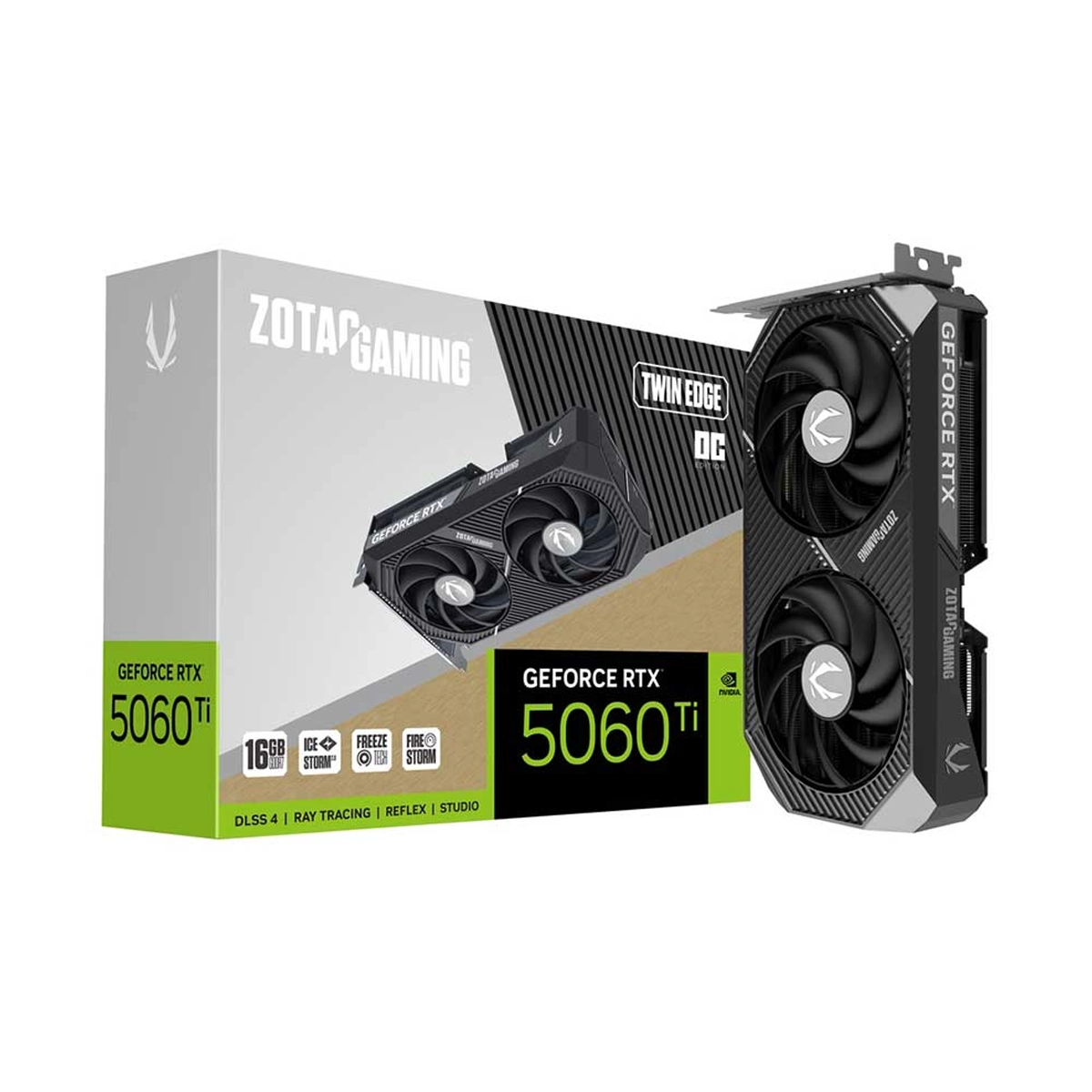 کارت گرافیک زوتک مدل GAMING GeForce RTX5060 Ti 16GB Twin Edge OC