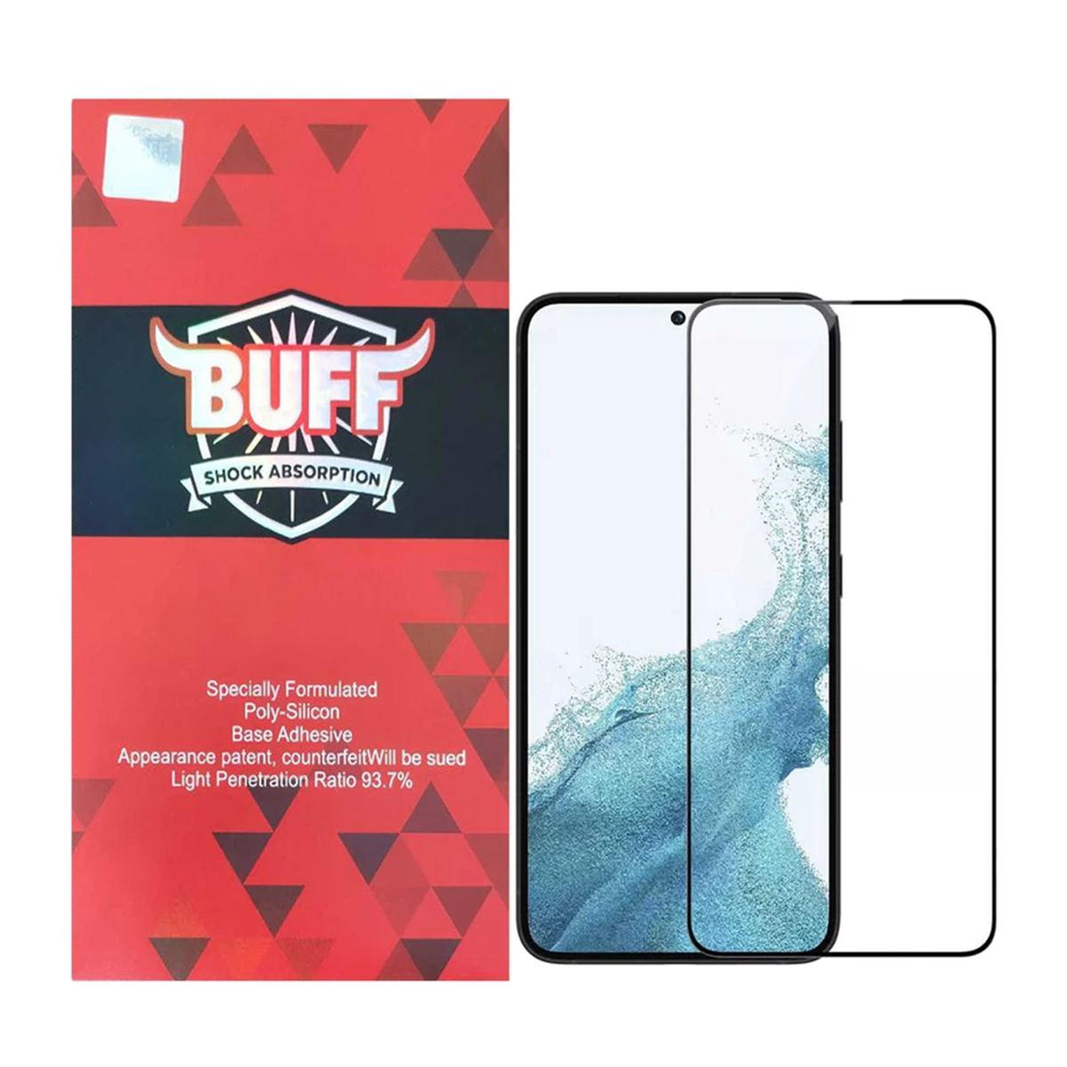 گلس گوشی سامسونگ گلکسی S23 - S22 بوف مدل 5D-مشکی