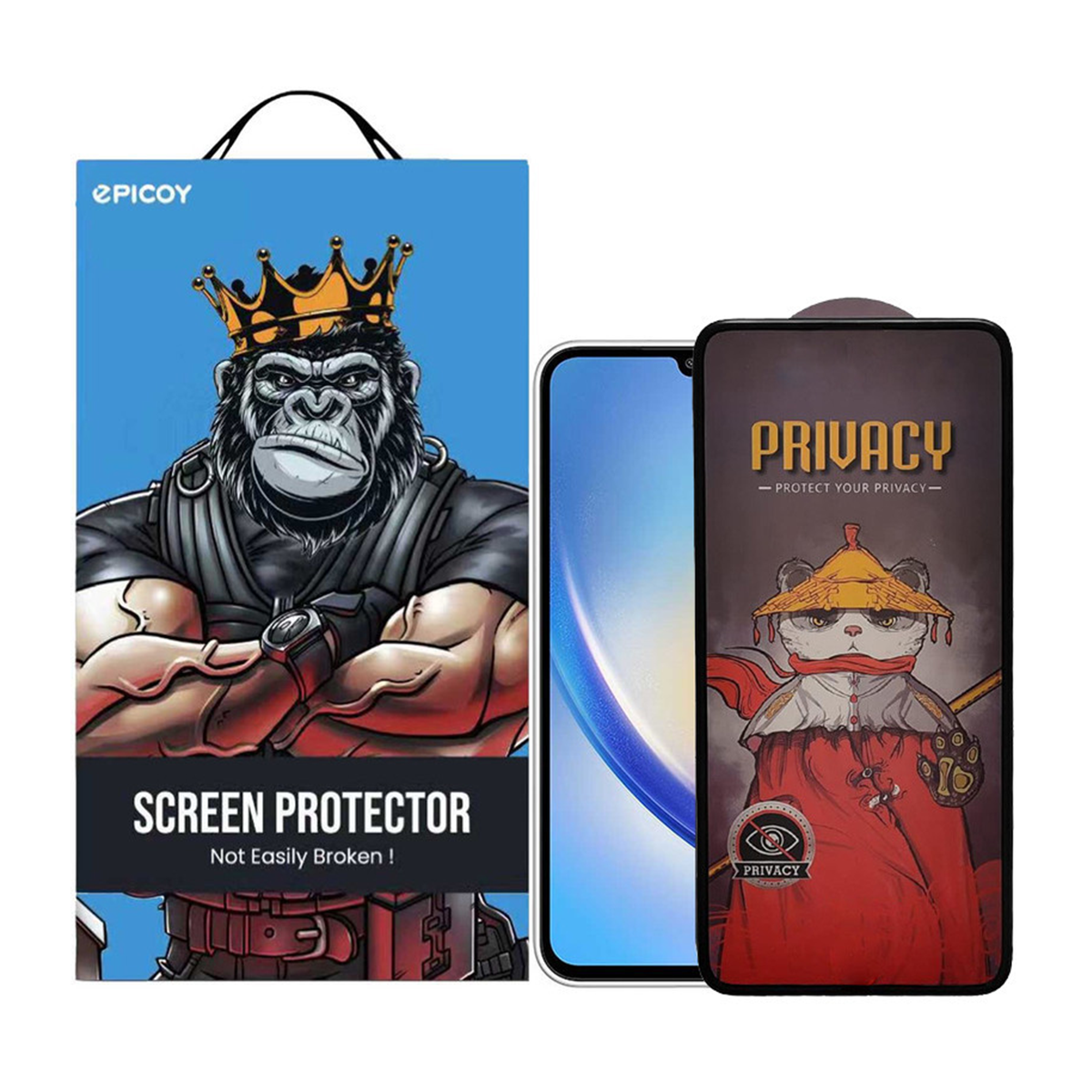 گلس گوشی سامسونگ Galaxy A34 5G اپیکوی مدل AirBag پرایوسی-مشکی گلس گوشی سامسونگ Galaxy A34 5G اپیکوی مدل AirBag پرایوسی-مشکی