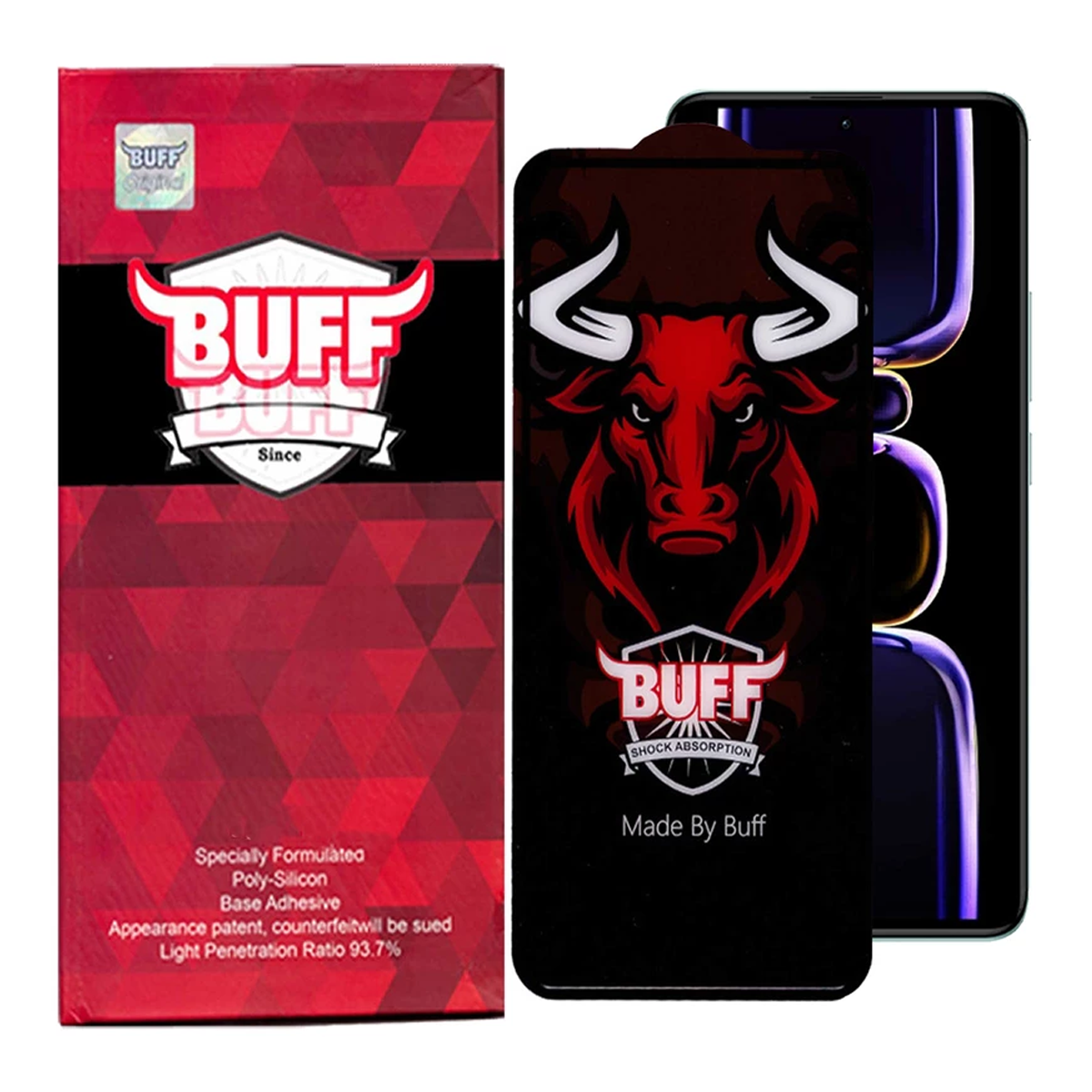 محافظ صفحه نمایش گوشی شیائومی Redmi K60 بوف سرامیکی مدل Ceramic Pro-مشکی