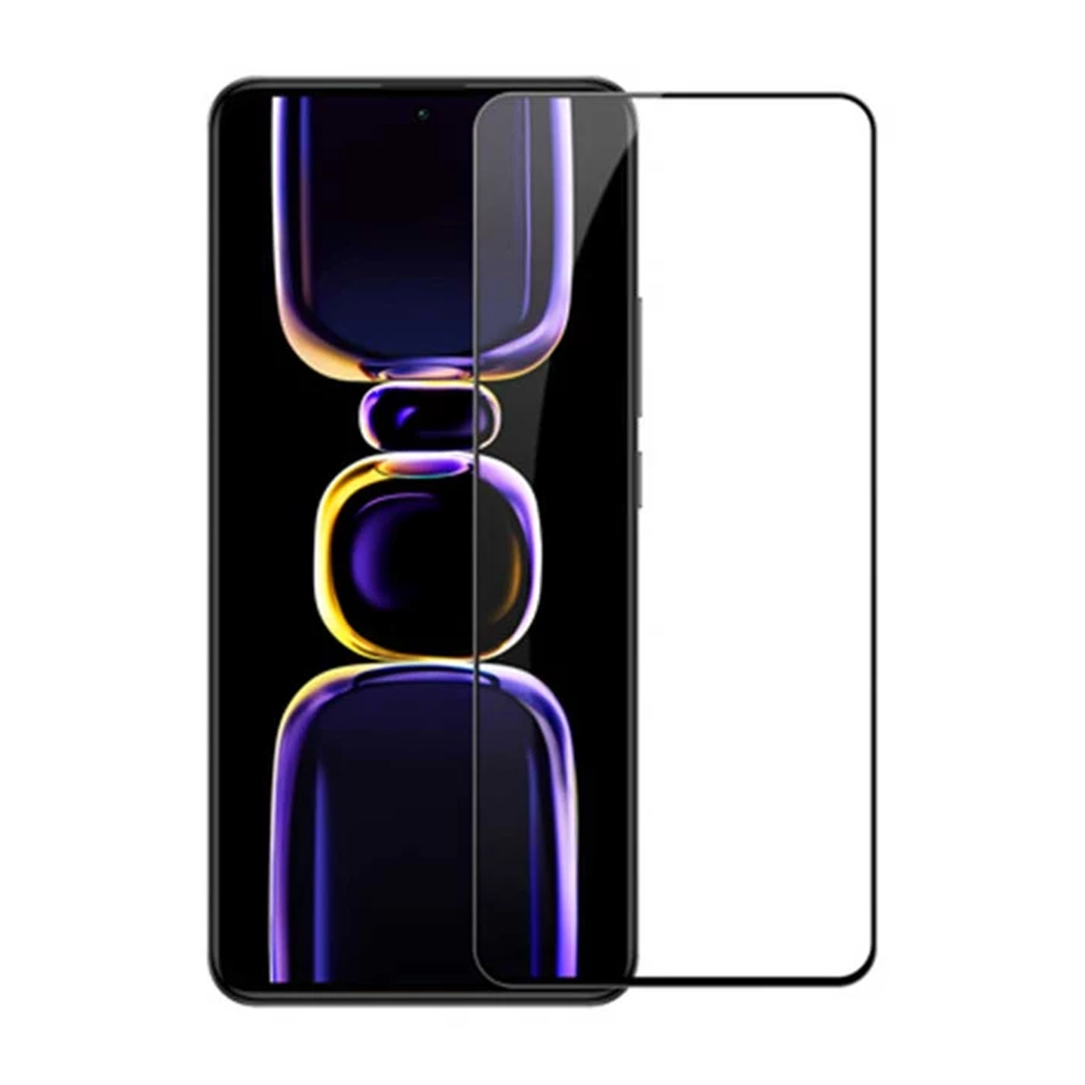 گلس گوشی شیائومی Redmi K60 Pro نیلکین مدل CP Plus Pro-مشکی