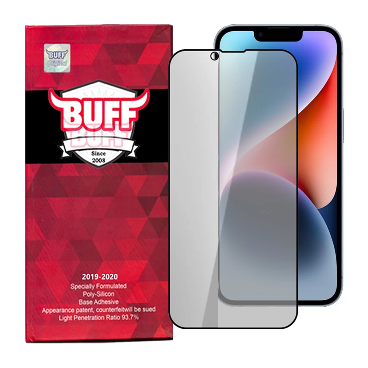 گلس حریم شخصی گوشی اپل iPhone 14 Plus بوف مدل Privacy 