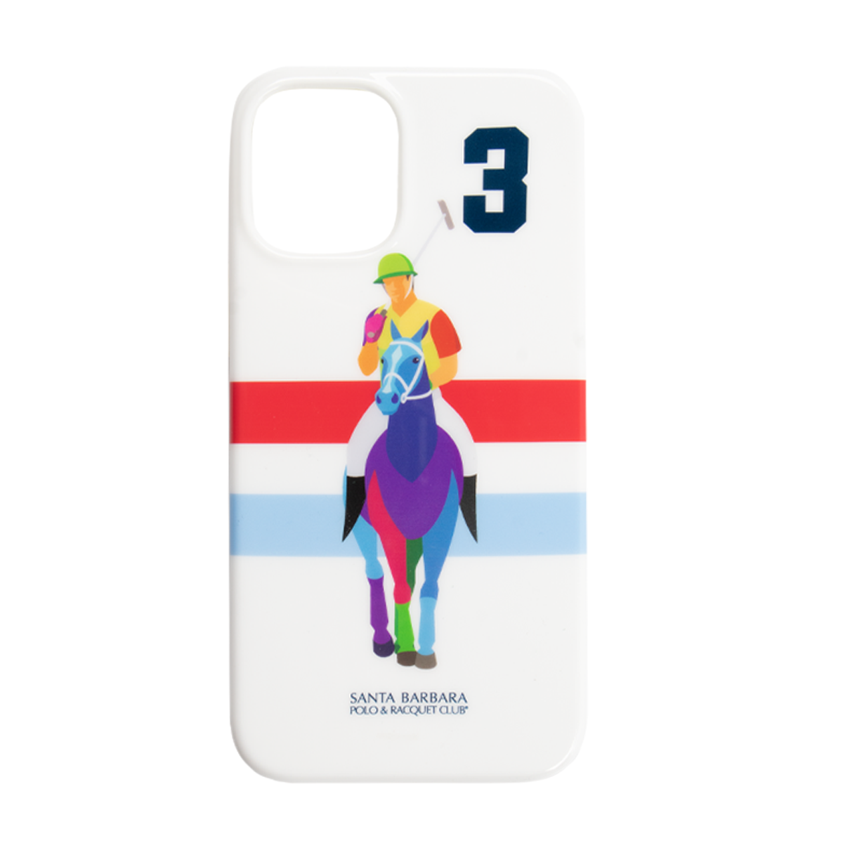 کاور گوشی اپل iPhone 12 پولو مدل SANTA-سفید