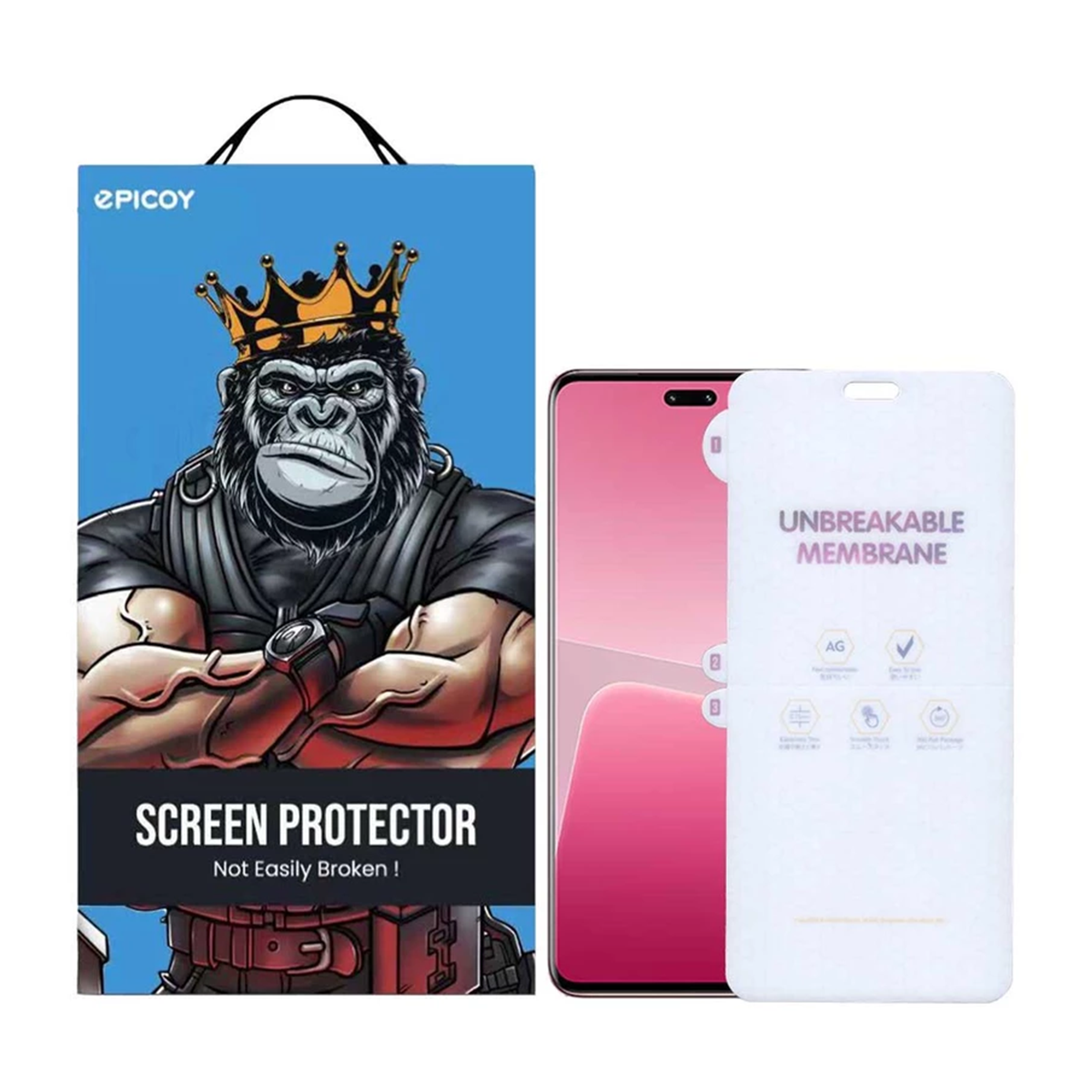 گلس گوشی شیائومی 13 لایت اپیکوی مدل Hydrogel-Matte