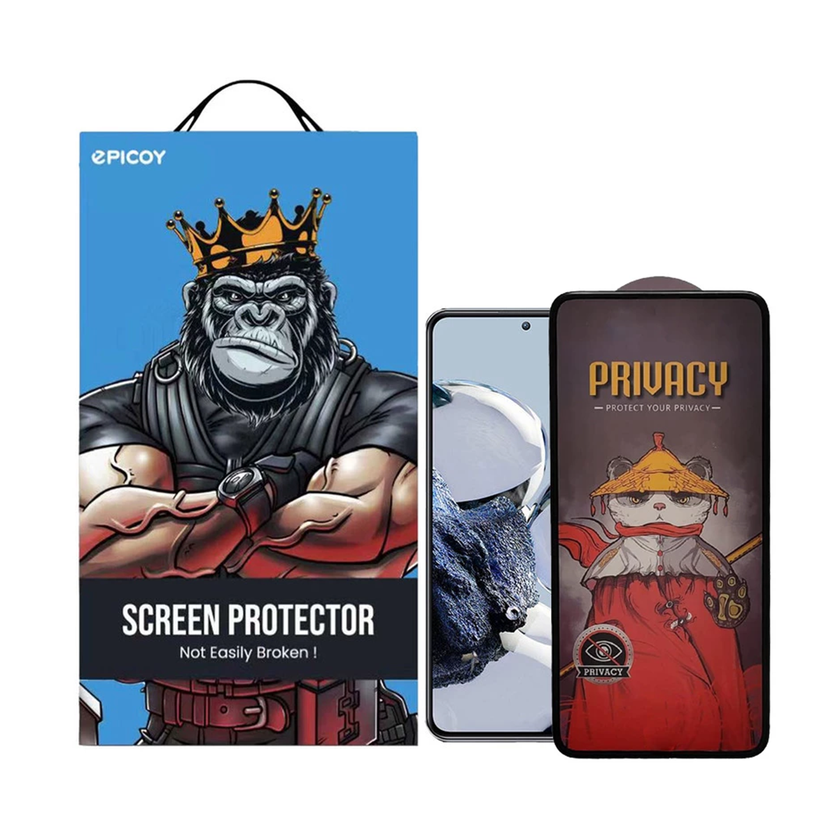 گلس گوشی شیائومی Mi 12T Pro اپیکوی مدل Airbag پرایوسی -مشکی گلس گوشی شیائومی Mi 12T Pro اپیکوی مدل Airbag پرایوسی -مشکی