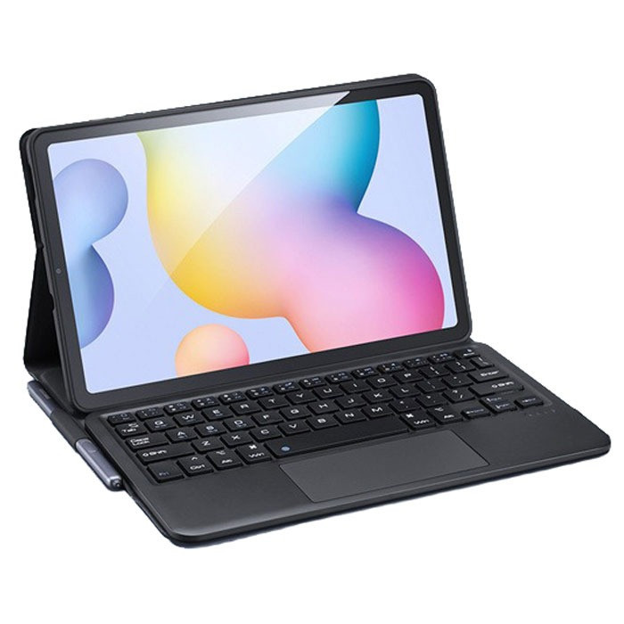 کیف کلاسوری کیبورددار دوکس دوکیس مدل TK-02 مناسب برای تبلت سامسونگ Galaxy Tab S6 Lite SM-P615 کیف کلاسوری کیبورددار دوکس دوکیس مدل TK-02 مناسب برای تبلت سامسونگ Galaxy Tab S6 Lite SM-P615
