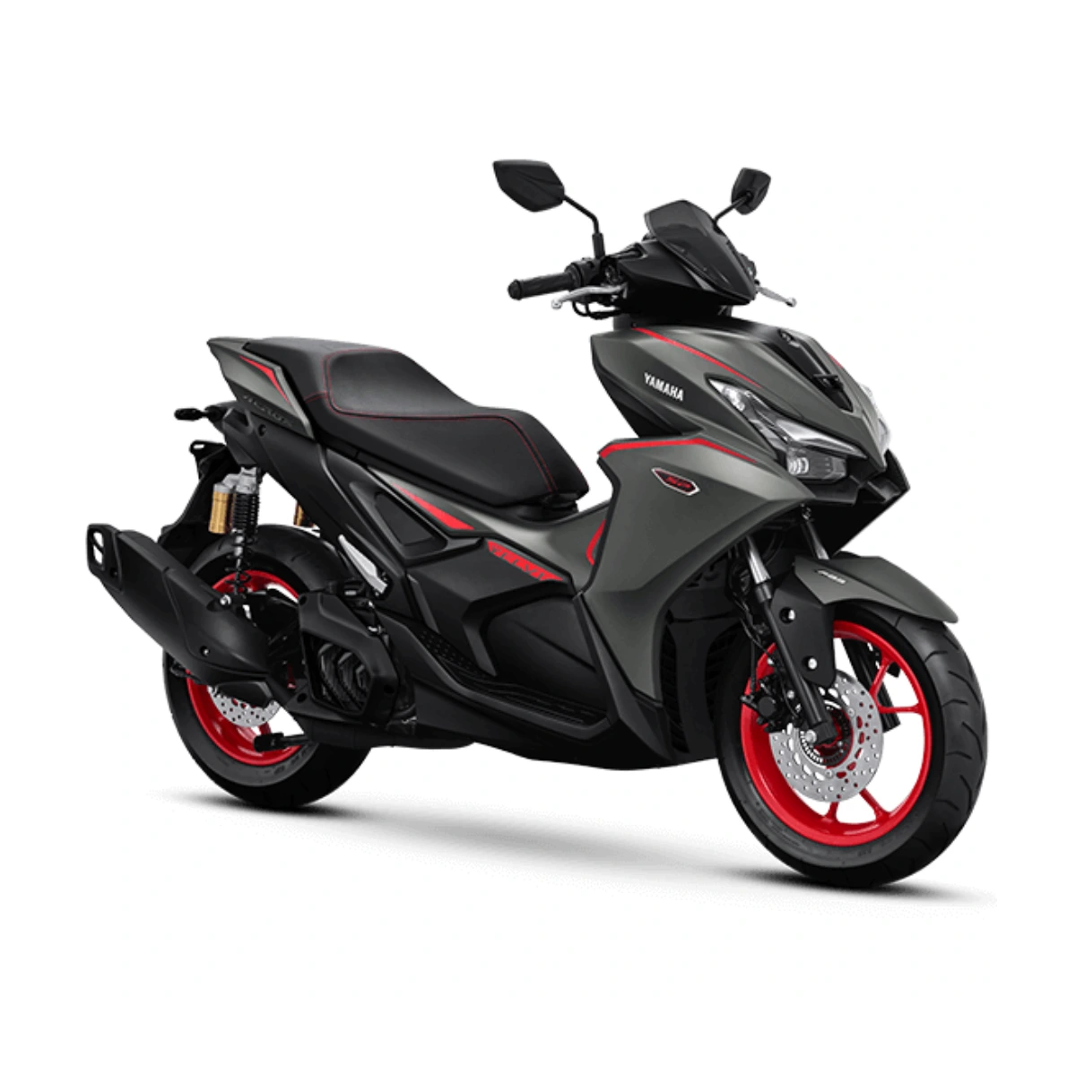 موتور سیکلت یاماها مدل آيروکس آلفا توربو حجم 155 سی سی کیلس سال 1404-مشکی قرمز