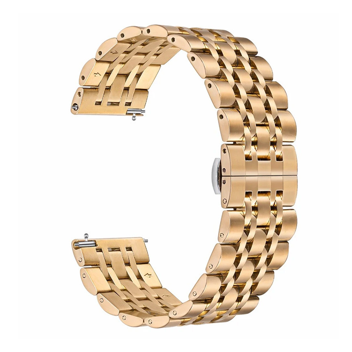 بند ساعت هوشمند سامسونگ Galaxy Watch 6 - 5 - 4 اپیکوی مدل StainLess-20mm-طلایی