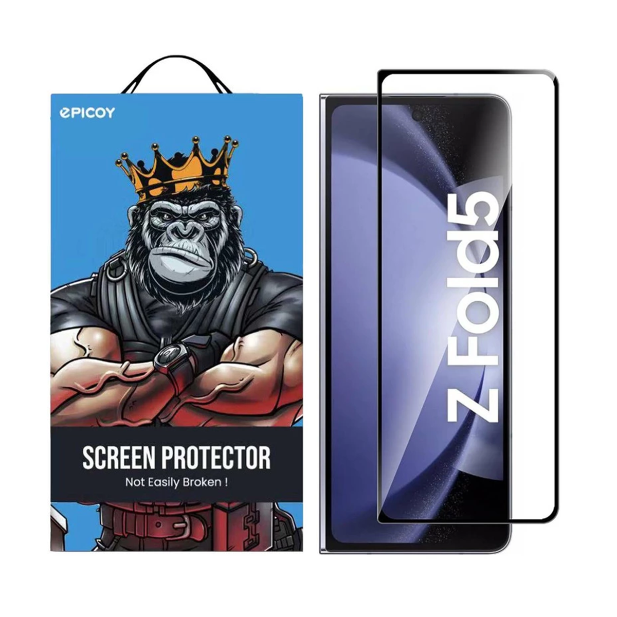 گلس گوشی سامسونگ Galaxy Z Fold 5 اپیکوی مدلSuper Power