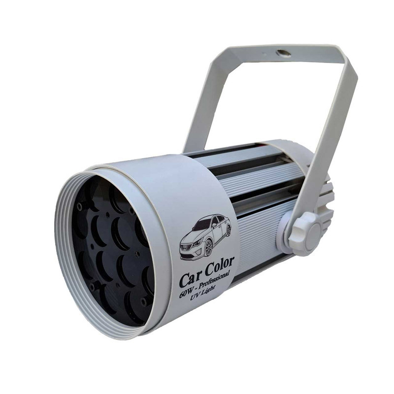 چراغ قوه یووی کارشناسی و تشخیص رنگ خودرو مدل UV-60W