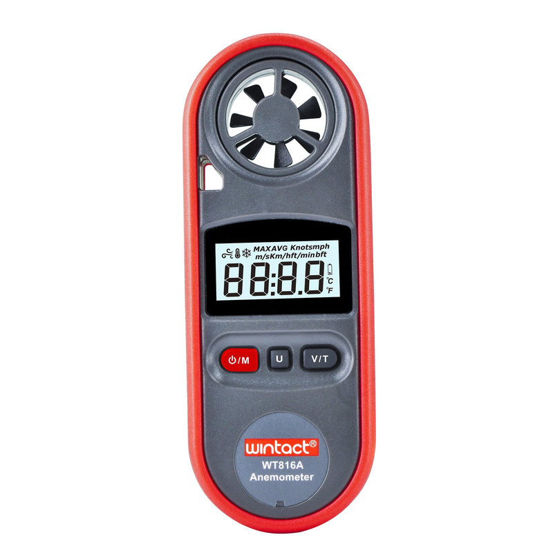 بادسنج و دما سنج دیجیتال وینتکت مدل WT816A بادسنج و دما سنج دیجیتال وینتکت مدل WT816A