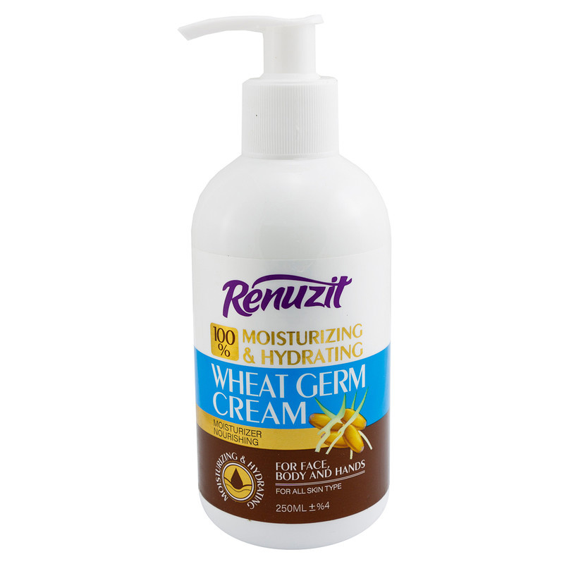 کرم مرطوب کننده رینوزیت مدل WHEAT GERM حجم 250 میلی لیتر کرم مرطوب کننده رینوزیت مدل WHEAT GERM حجم 250 میلی لیتر