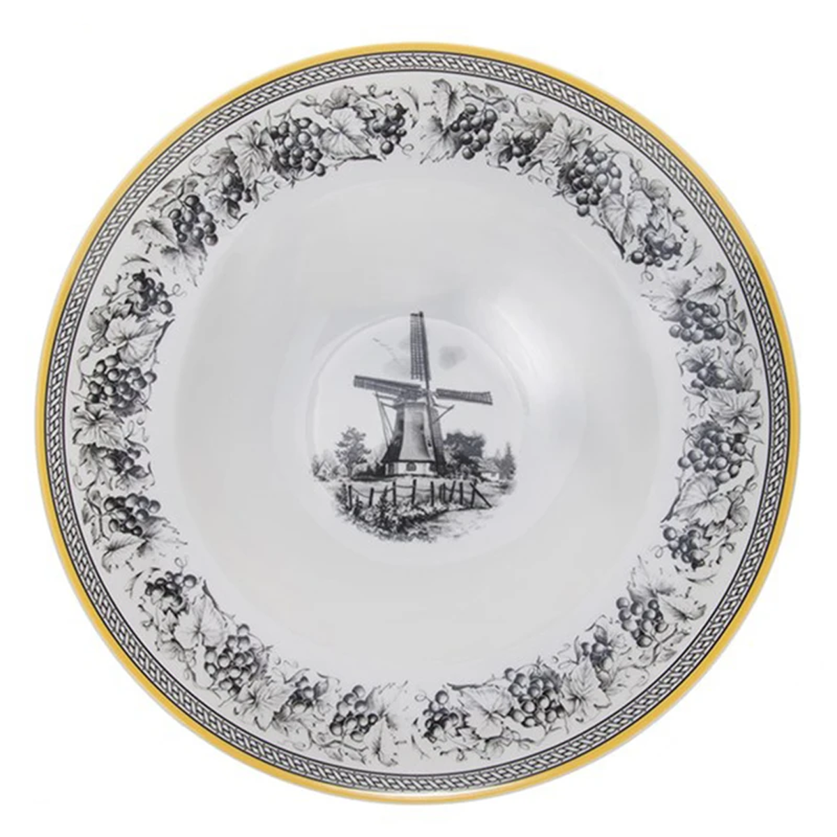 ظرف پاستا چینی زرین ایران مدل ایتالیا ویلیج سایز 30 درجه عالی