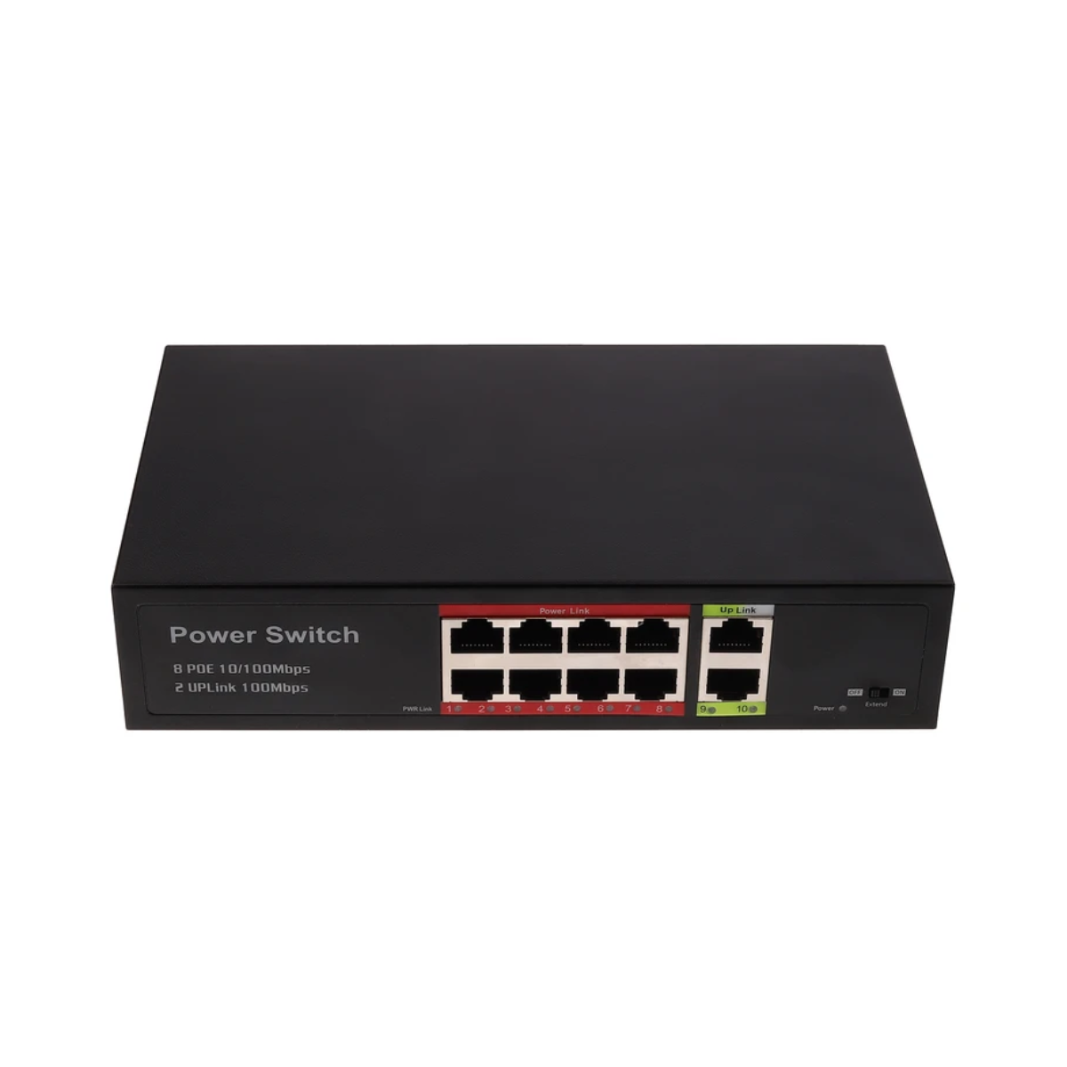 سوییچ 10 پورت POE مدل HC-4882M-مشکی