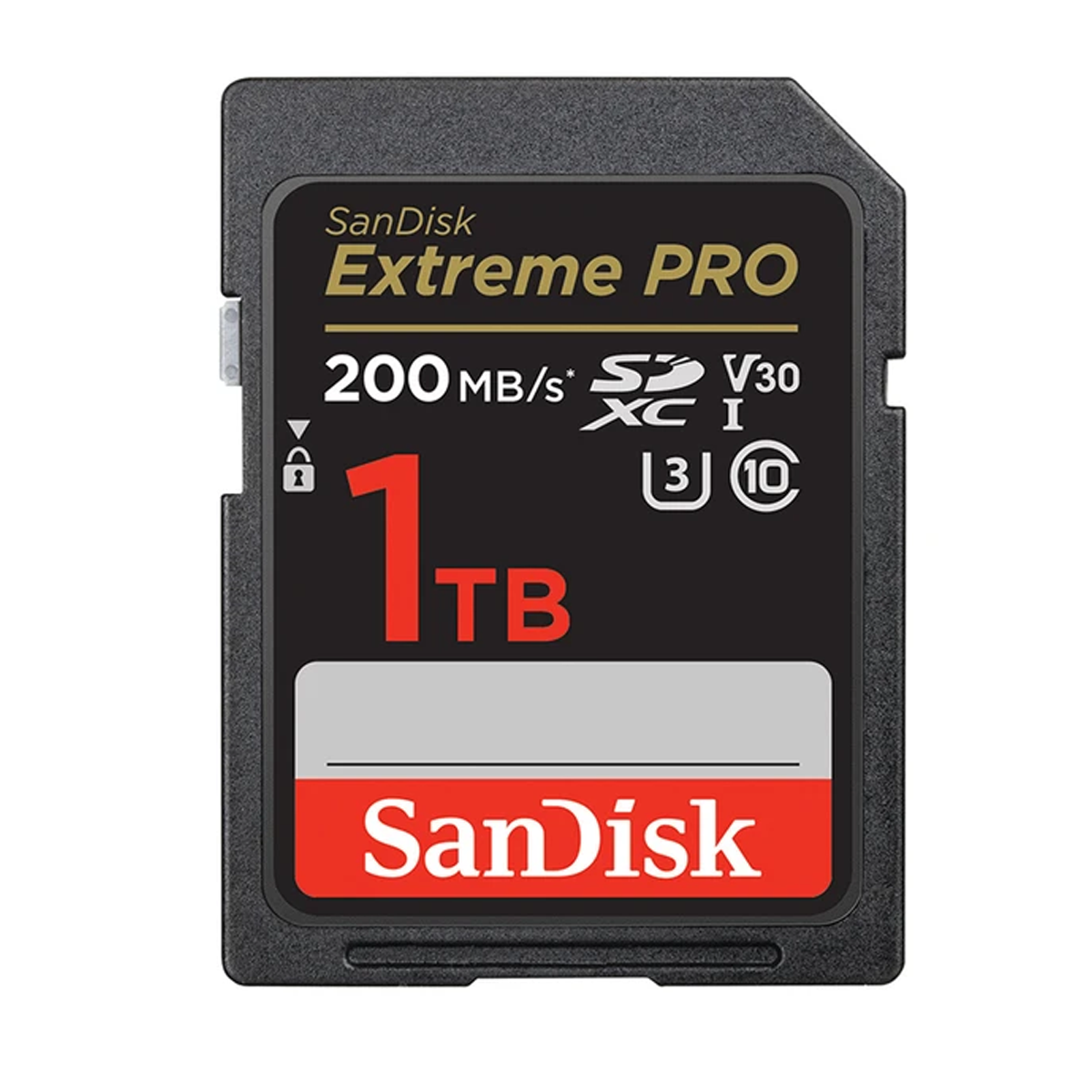  کارت حافظه SDXC سن دیسک مدل Extreme Pro V30 کلاس 10 استاندارد UHS-I U3 سرعت 200mbps ظرفیت 1 ترابایت