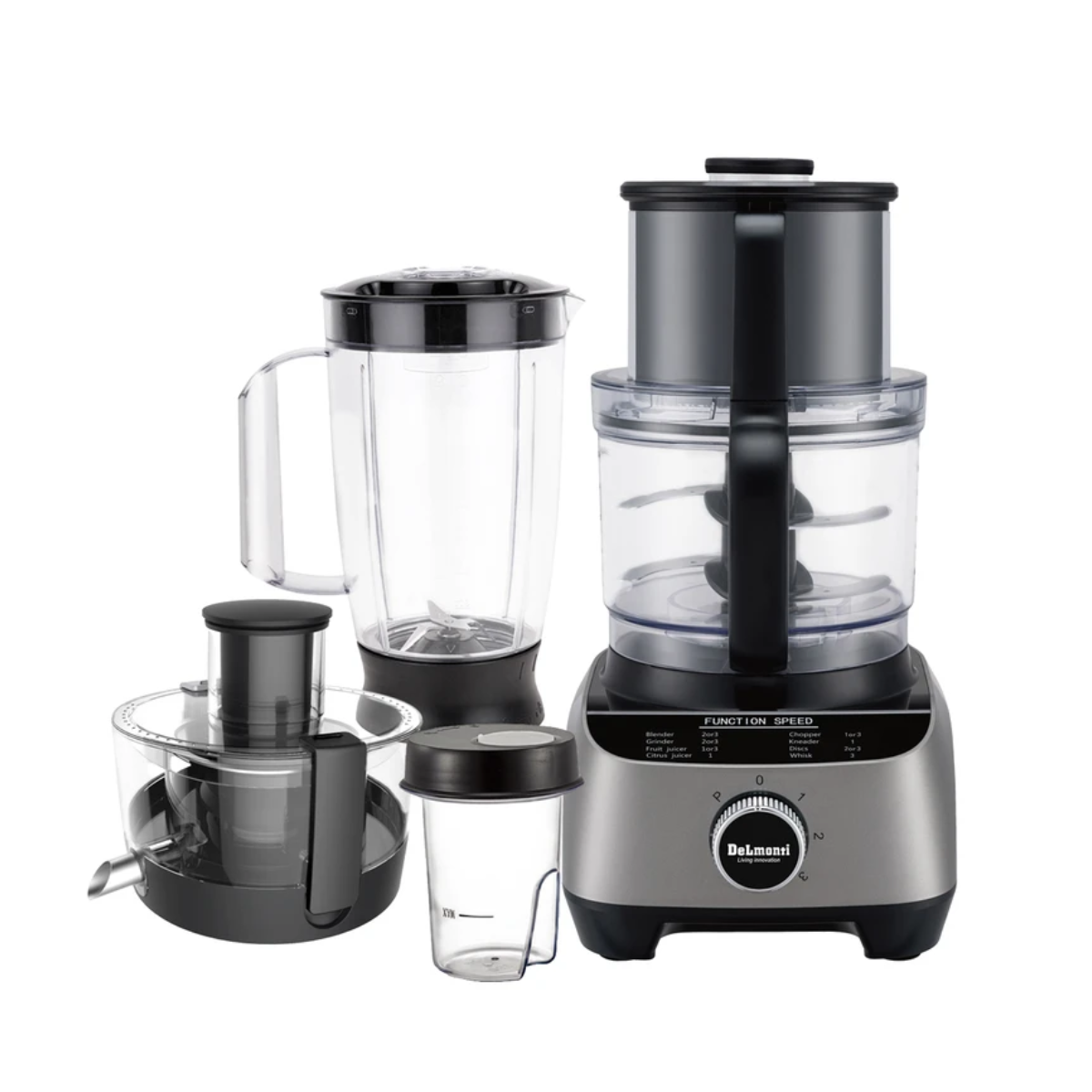 غذاساز چندکاره دلمونتی مدل DL125-مشکی