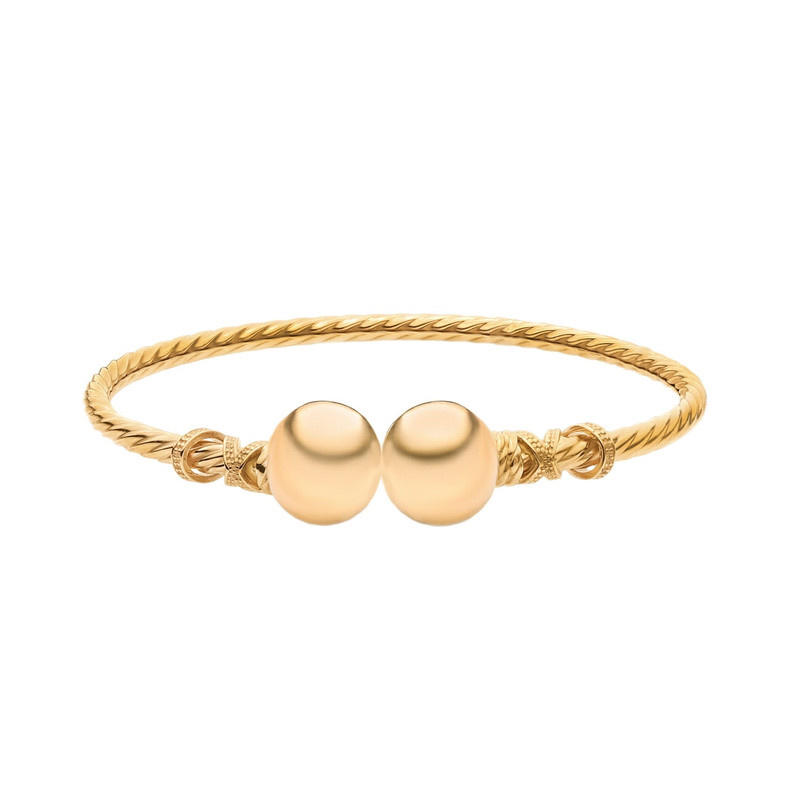 بنگل طلا 18 عیار زنانه ماوی گالری مدل دیوید یورمن گ بنگل طلا 18 عیار زنانه ماوی گالری مدل دیوید یورمن گ