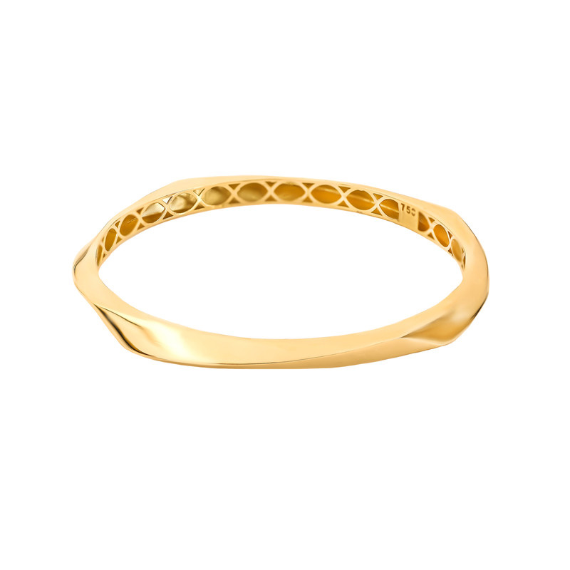 النگو طلا 18 عیار زنانه ماوی گالری مدل لیا سایز 3 النگو طلا 18 عیار زنانه ماوی گالری مدل لیا سایز 3