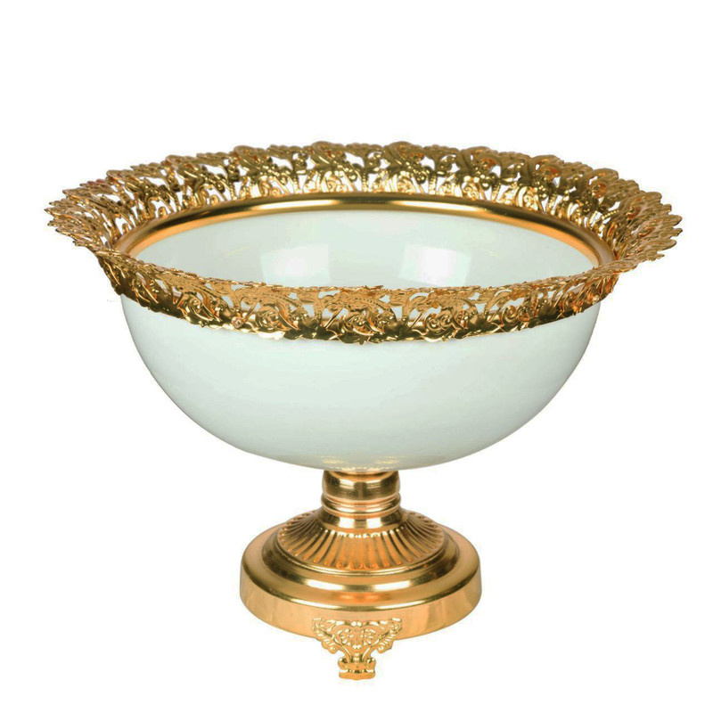 میوه خوری چشمه نور کد B8039 طلایی سفید