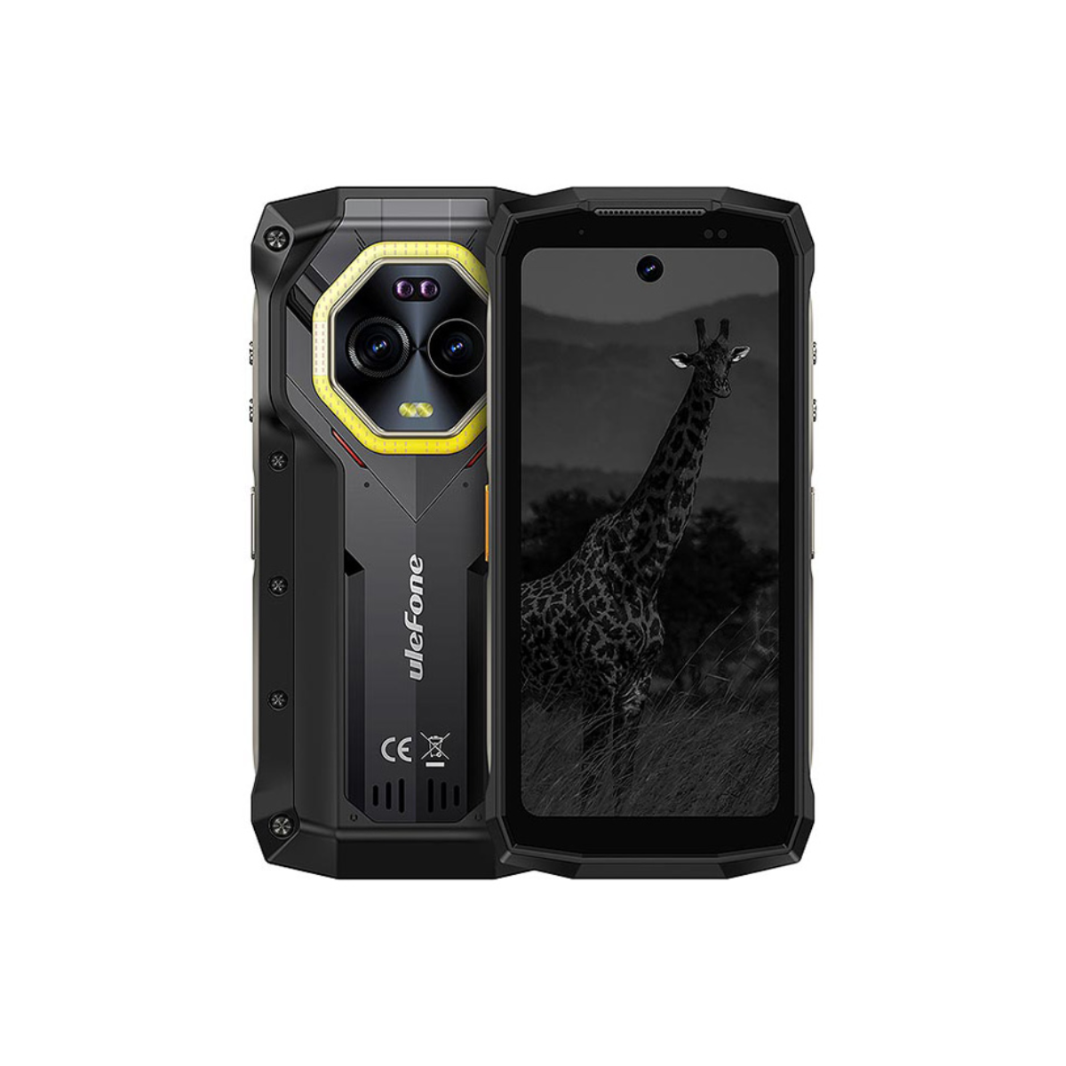 گوشی موبایل یولفون مدل Armor Mini 20 Pro دو سيم‌ کارت ظرفیت 256 گیگابایت و رم 8 گیگابایت-مشکی