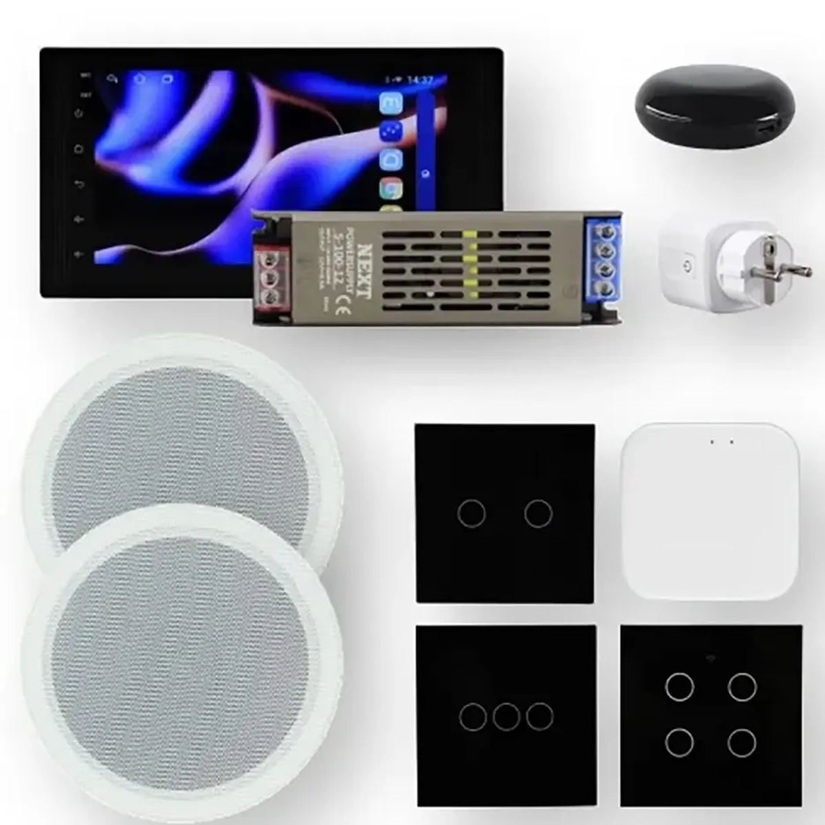 پکیج خانه هوشمند تویا مدل دو خواب zigbee