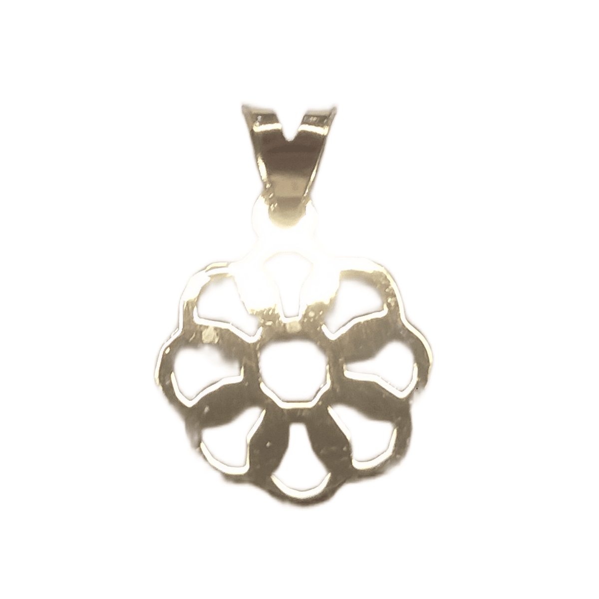 آویز طلا 18 عیار زنانه لاوندر طرح گل کد 259