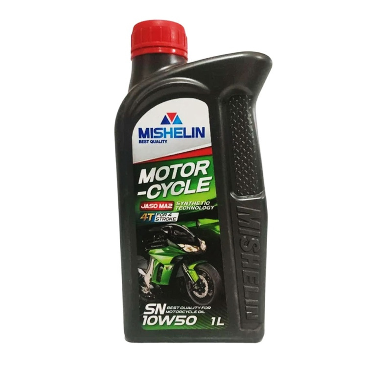 روغن موتور سیکلت میشلین مدل 10W50-SN-MA2 حجم 1 لیتر