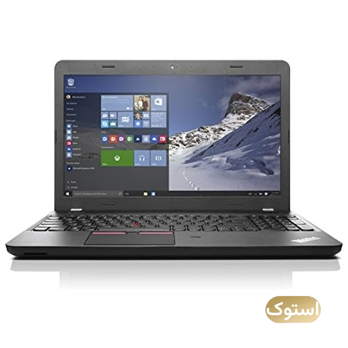 لپ تاپ استوک USED - لنوو 15.6 اینچی مدل ThinkPad E560 i5 6200U 4GB 128GB - مشکی