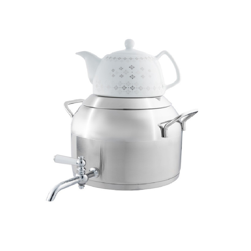 کتری و قوری کاندید مدل دانته گنجایش کتری 5 لیتر گنجایش قوری 0.5 لیتر