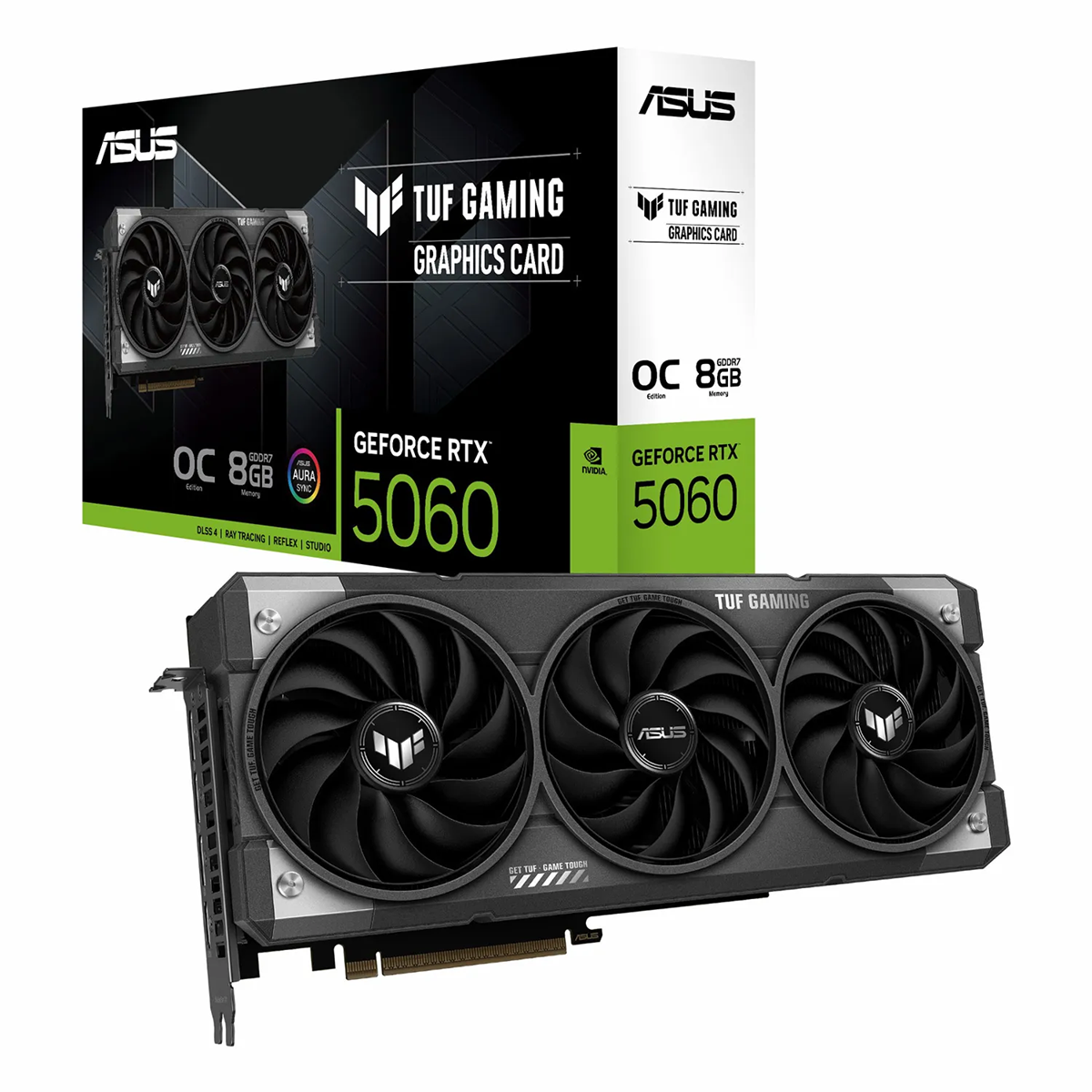 کارت گرافیک ایسوس مدل TUF Gaming GeForce RTX 5060 8GB GDDR7 OC Edition کارت گرافیک ایسوس مدل TUF Gaming GeForce RTX 5060 8GB GDDR7 OC Edition