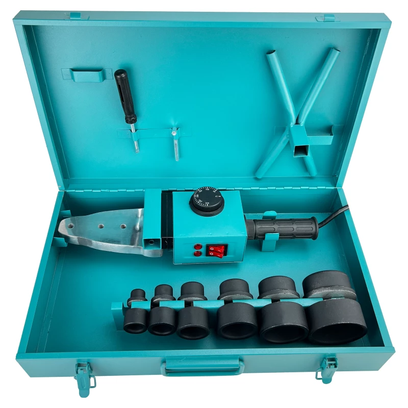 دستگاه جوش لوله پلیمری پاور اکشن مدل TW 1700 مجموعه 11 عددی-چند رنگ دستگاه جوش لوله پلیمری پاور اکشن مدل TW 1700 مجموعه 11 عددی-چند رنگ