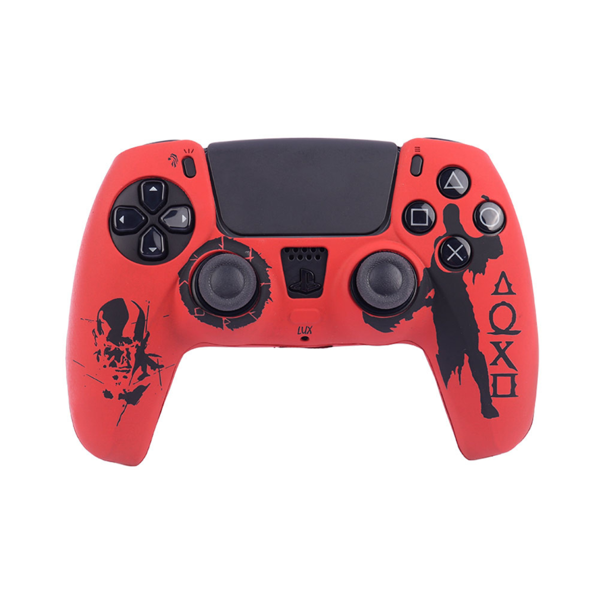 روکش دسته بازی PS5 مدل God Of War کد 2-قرمز روکش دسته بازی PS5 مدل God Of War کد 2-قرمز