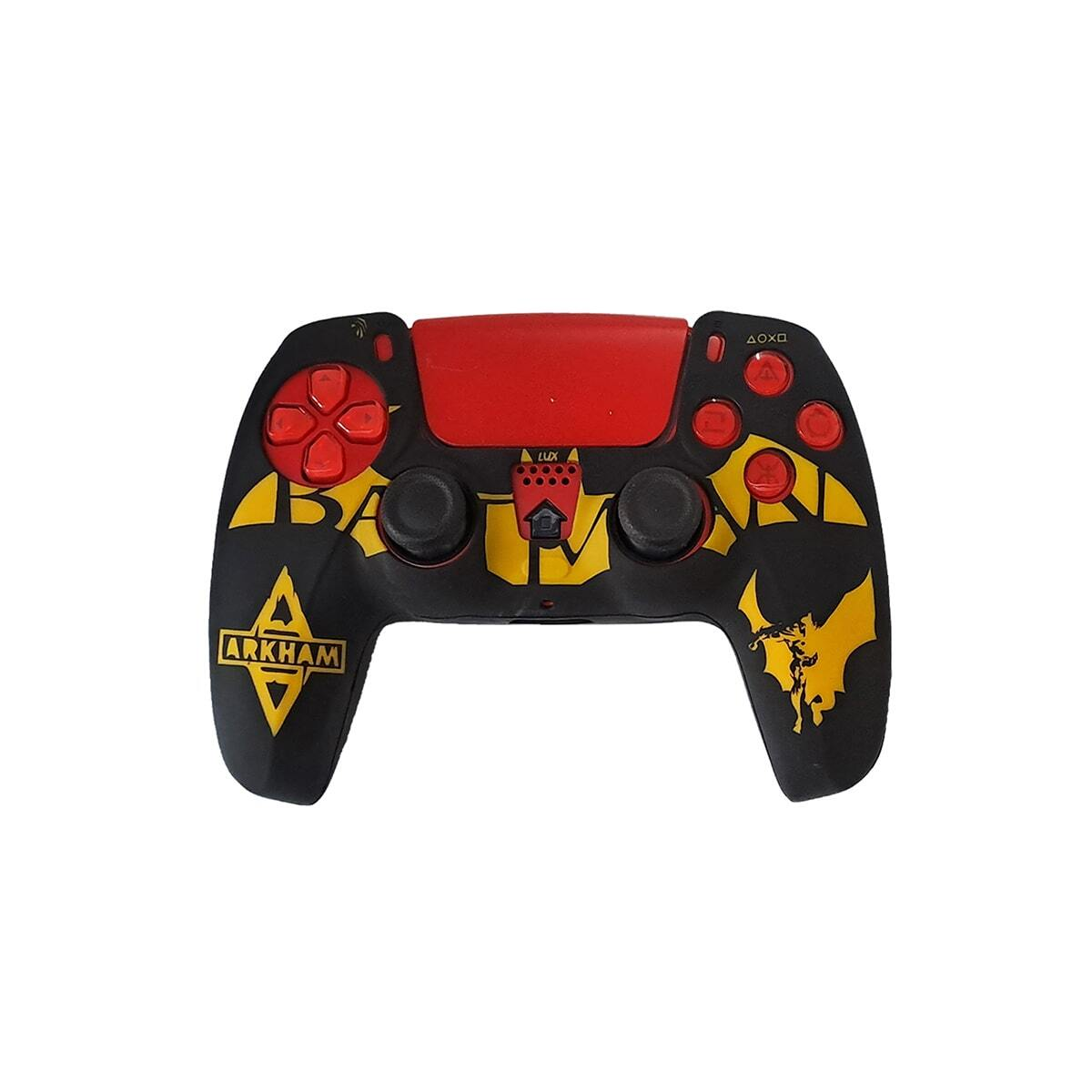 روکش دسته بازی PS5 مدل Batman Arkham-مشکی قرمز روکش دسته بازی PS5 مدل Batman Arkham-مشکی قرمز